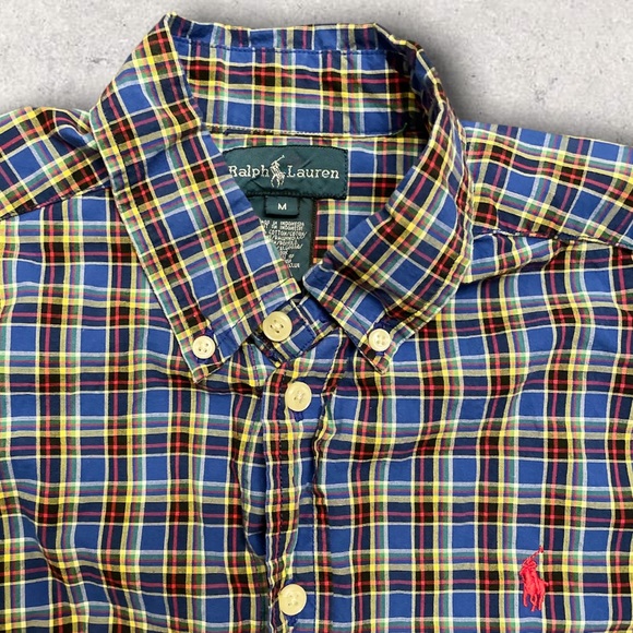 ⬇️ Boy’s Ralph Lauren Plaid Button Down Bundle, Medium - Picture 10 of 12